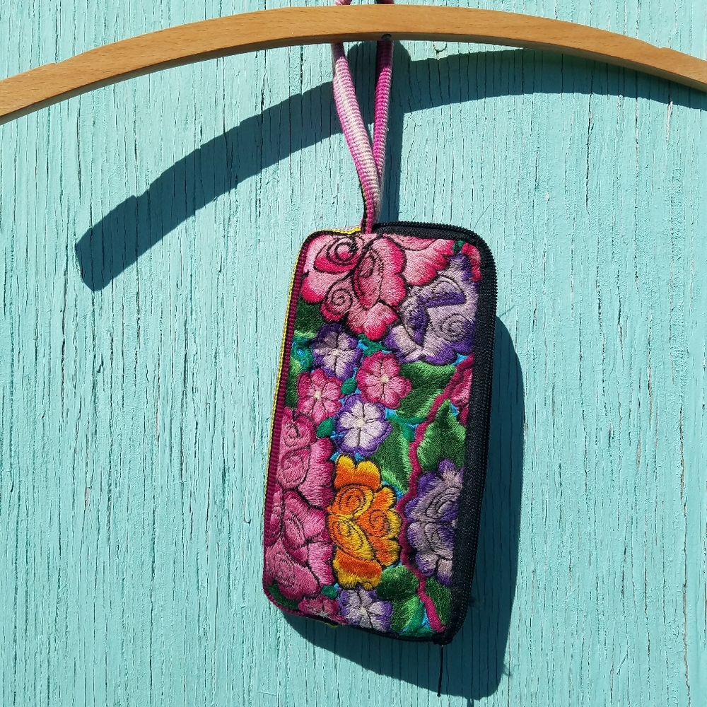 Embroidered Wallet